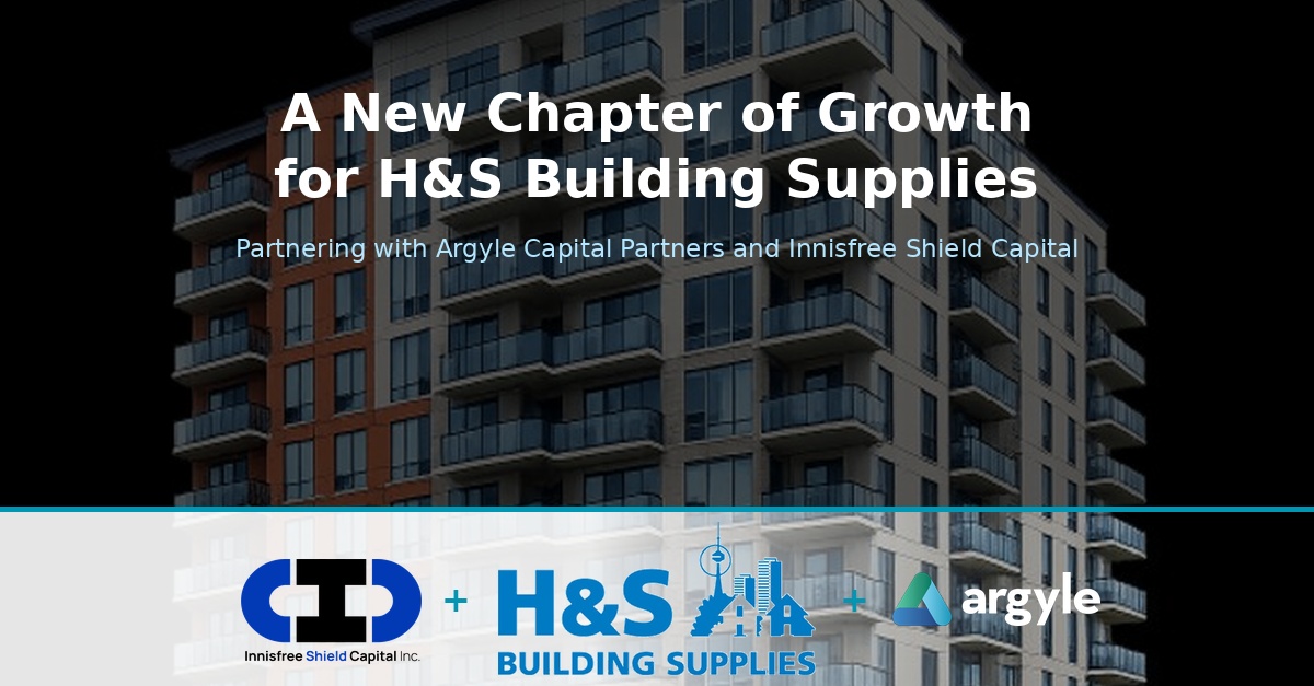 ISC Co-Invests in H&S Building Supplies